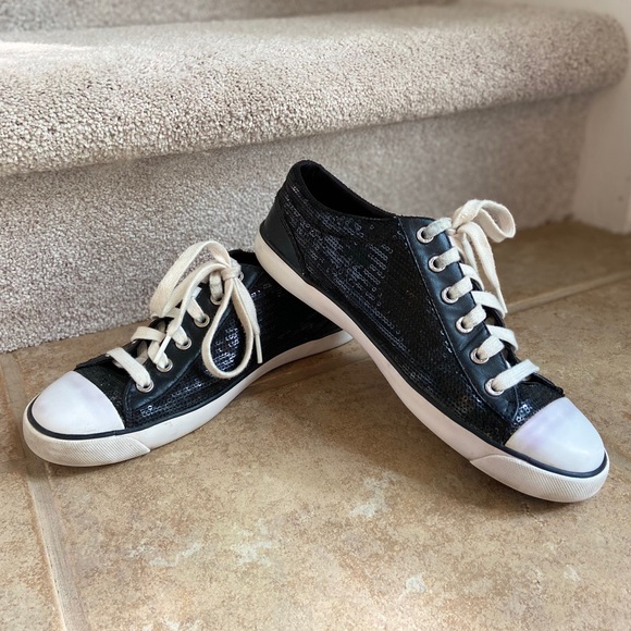 coach sequin shoes